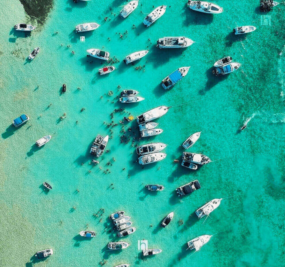 Cayman Islands Vacation, Boat Party at Rum Point, Stingray City