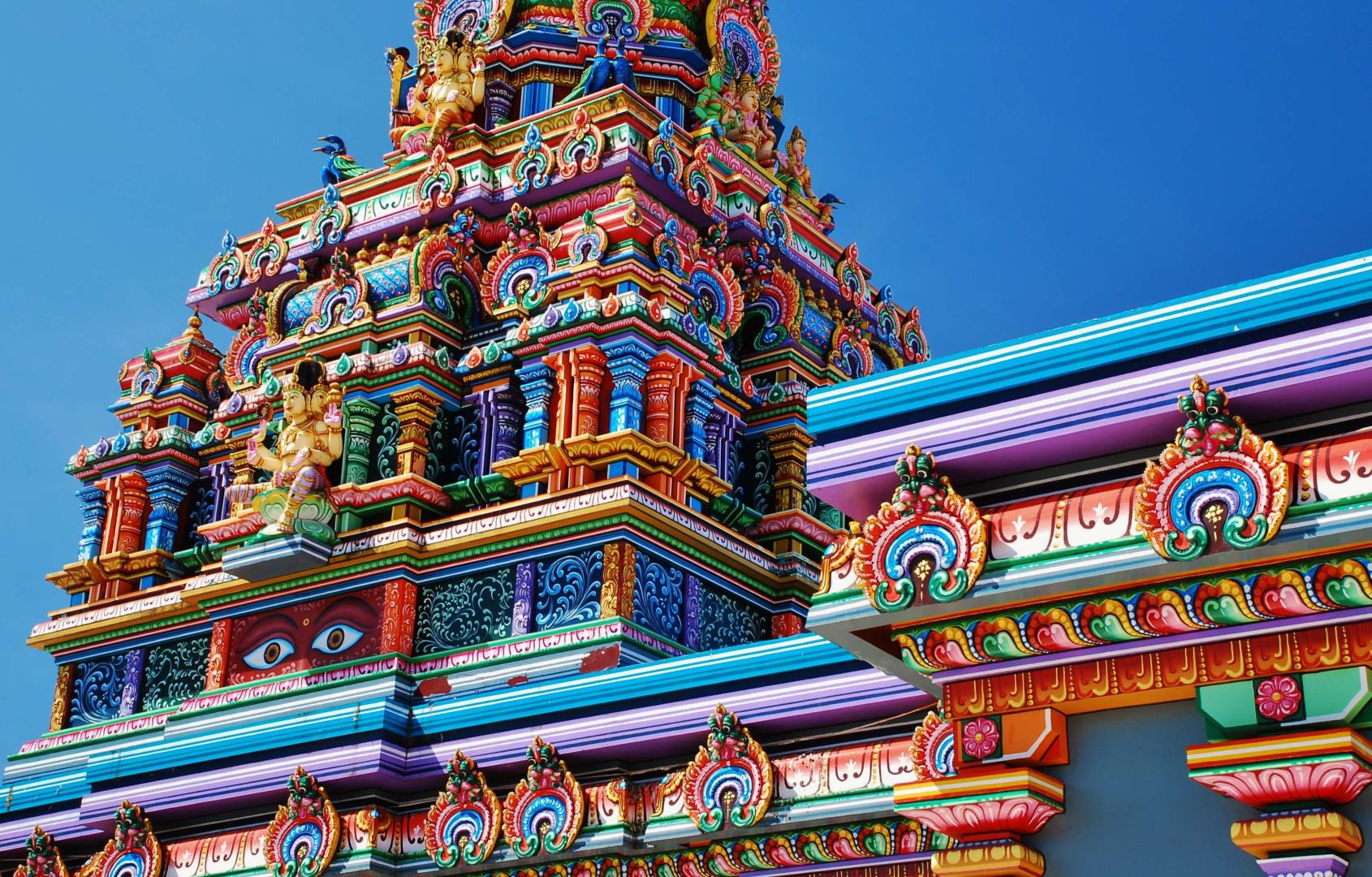 Hindu temple in Nadi, Fiji Vacation